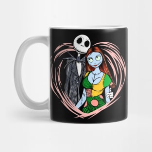 Jack and sally love Mug